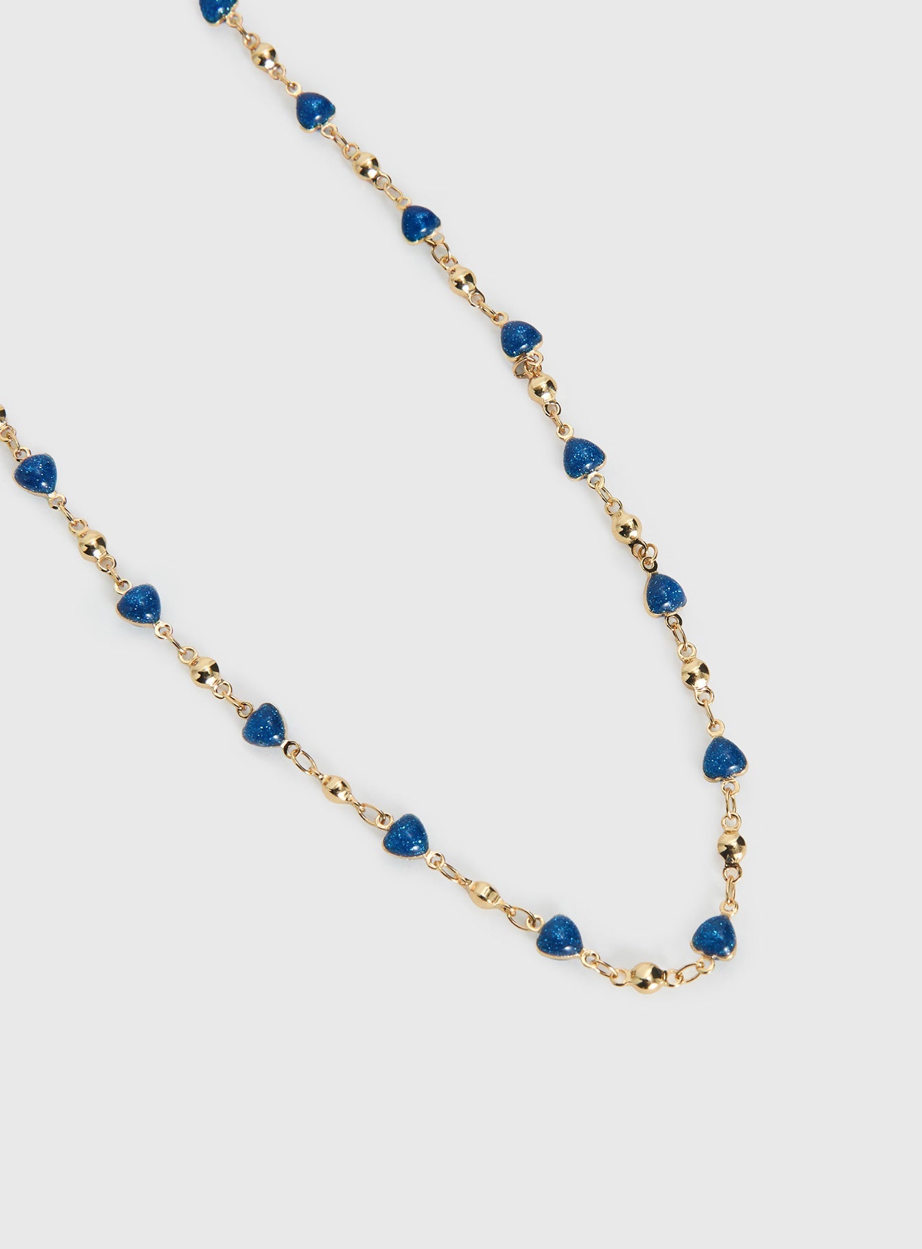 Abagail Gemstone Necklace Gold