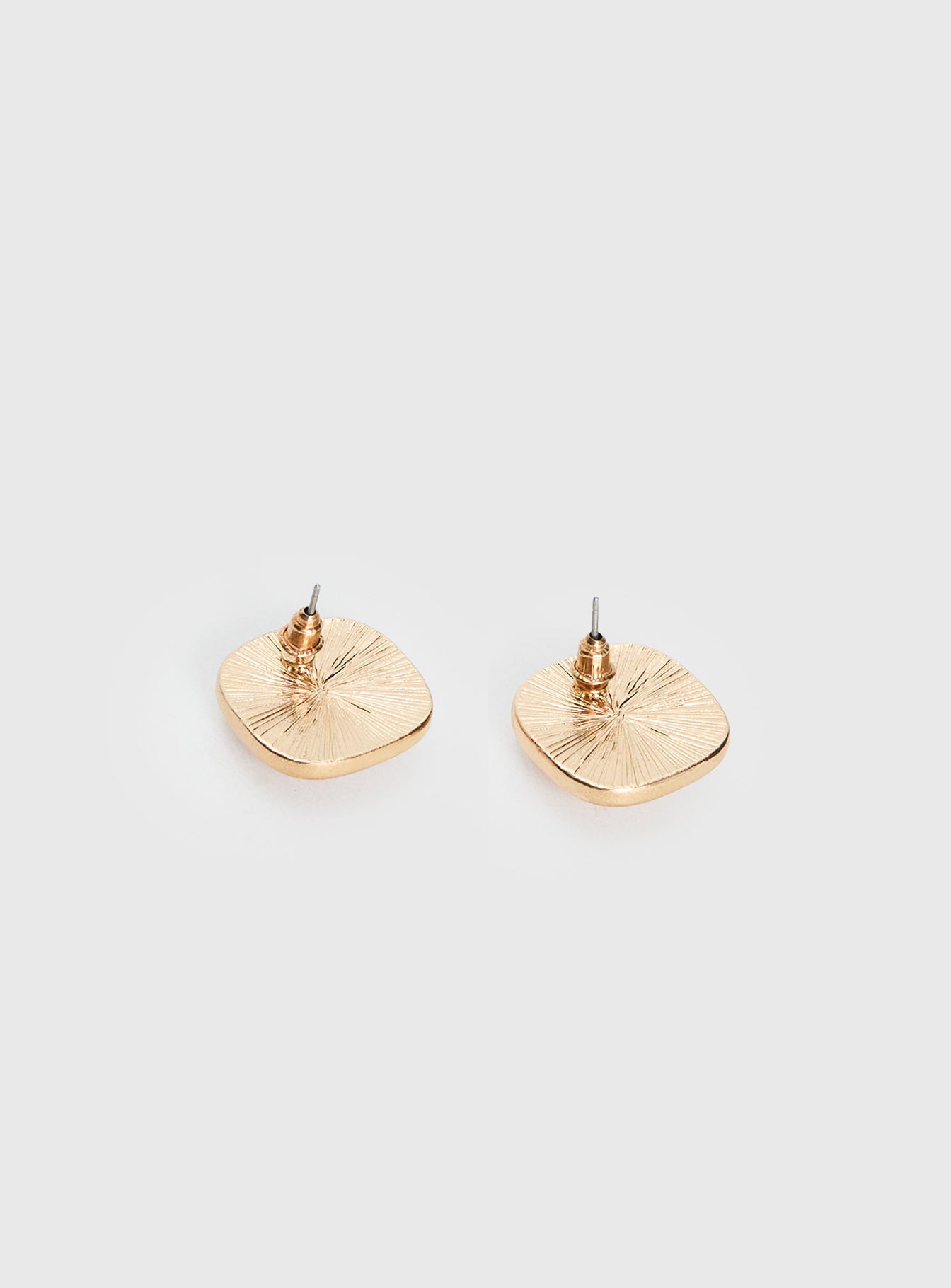 Tiera Gemstone Earrings Gold