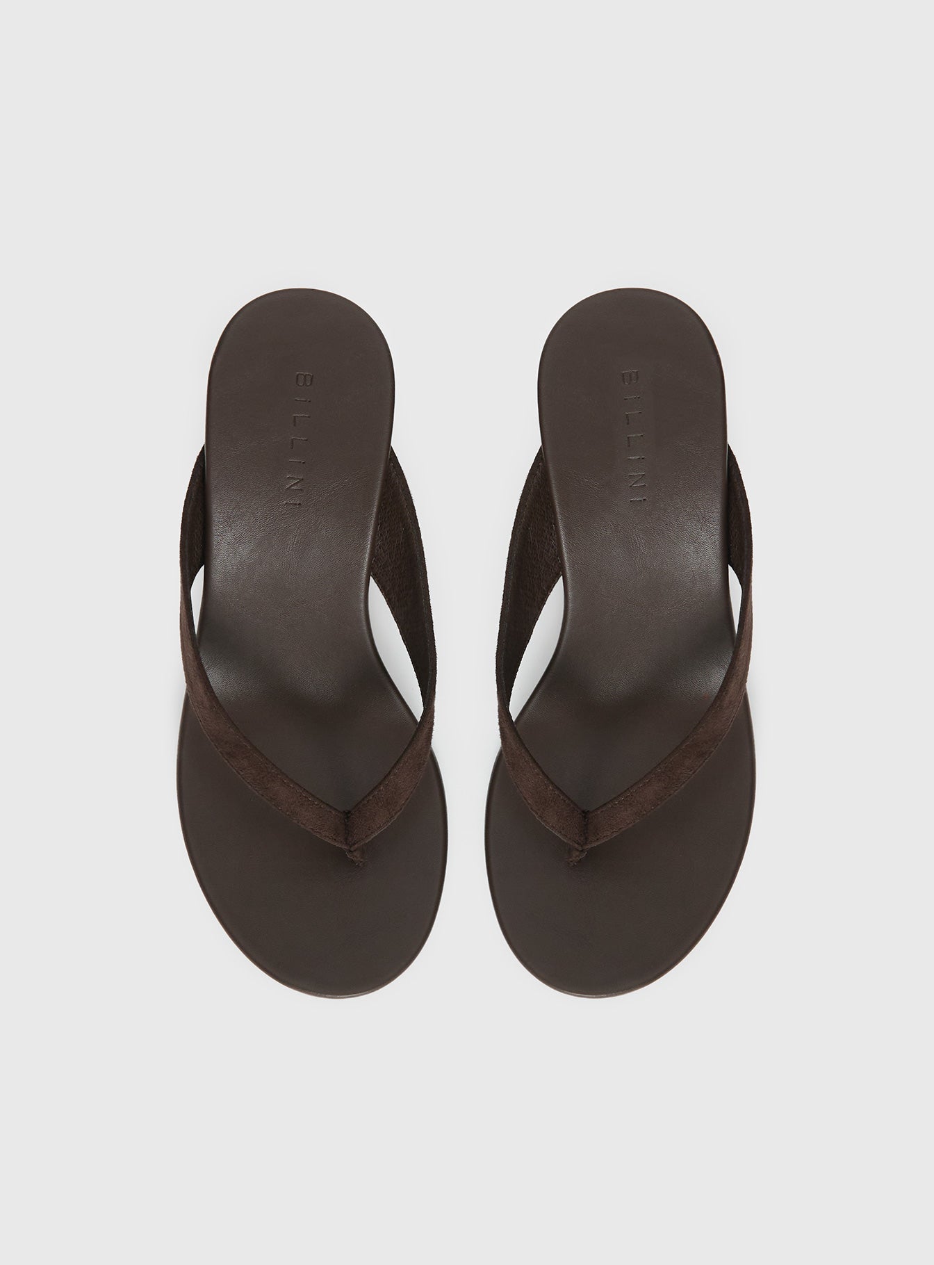 Billini Ravyn Heels Dark Cacao Suede