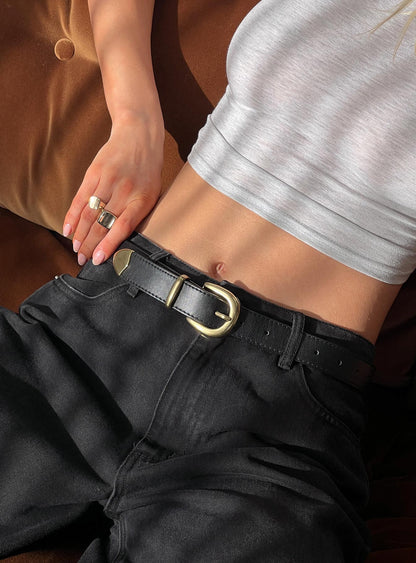 Til Dawn Belt Black / Gold