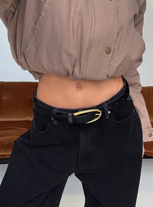 Sensibility Belt Black / Gold