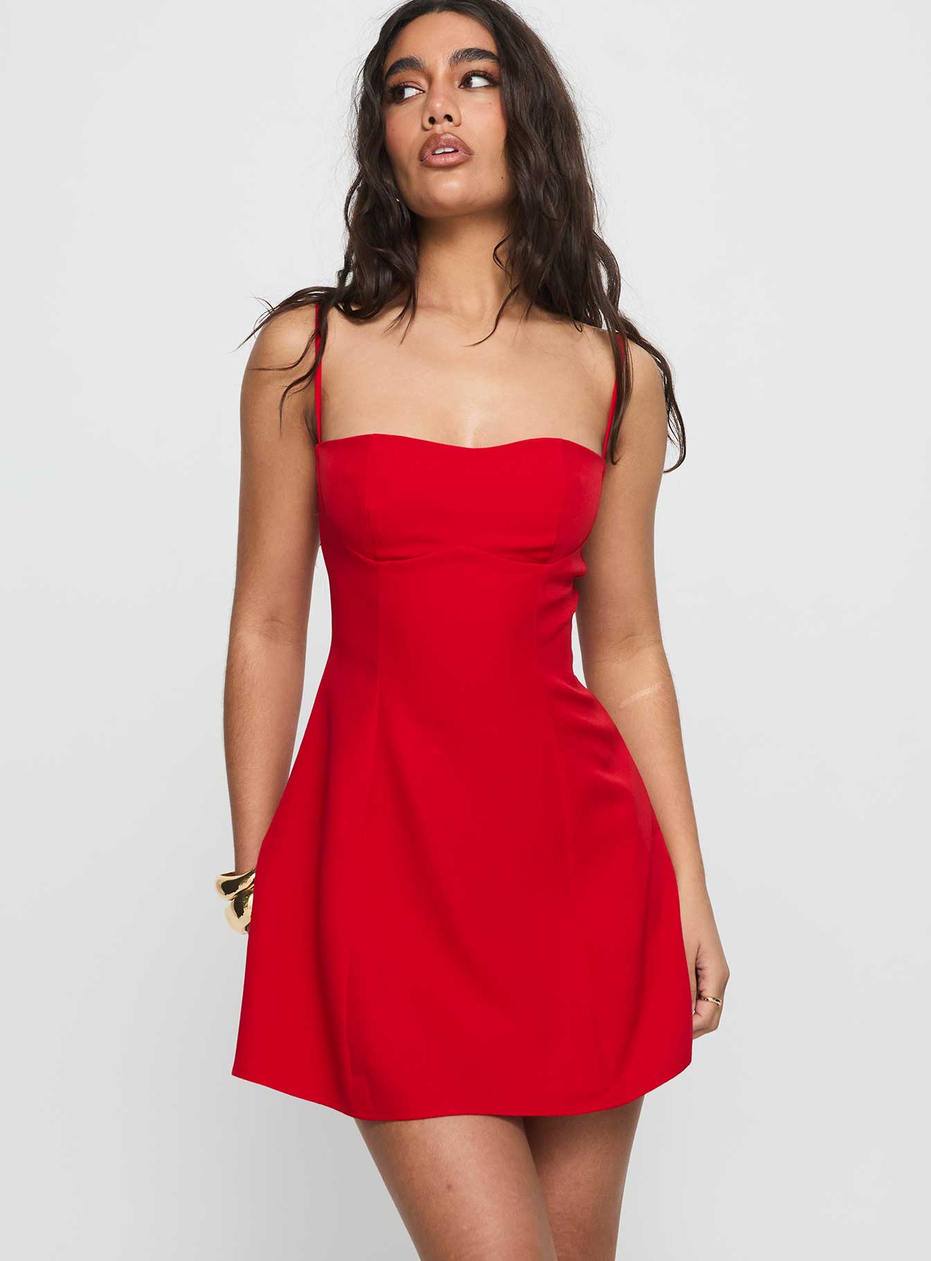 Easy To Love Mini Dress Red