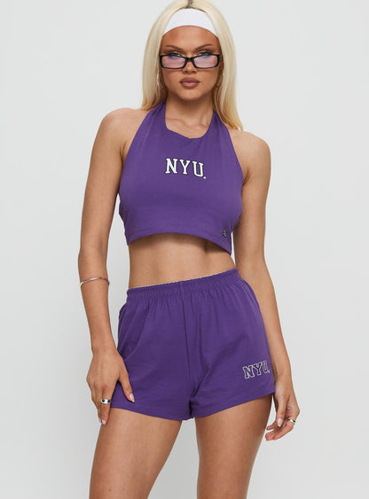 Nyu Soffee Shorts Violet