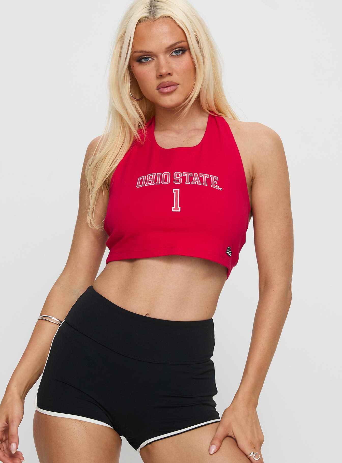 Ohio State Tailgate Halter Top Red