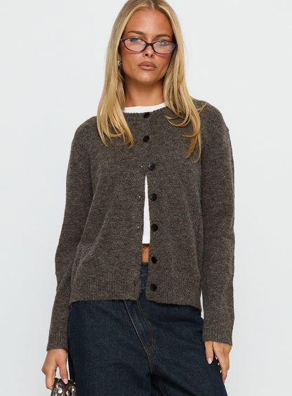 Better Than Fiction Cardigan Mocha