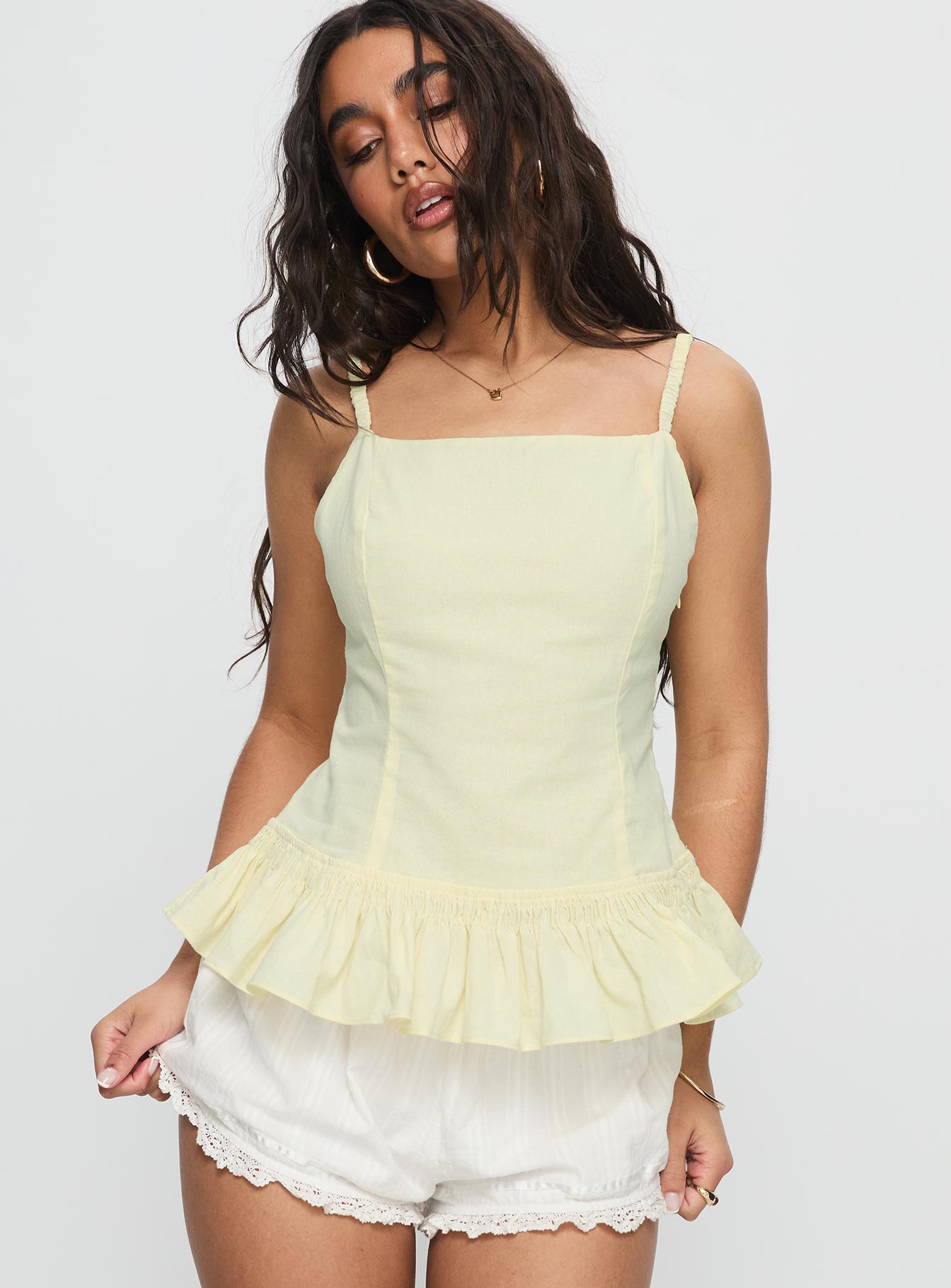 Mystery Of Love Frill Top Butter