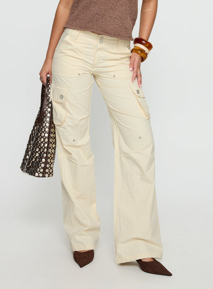 Remmi Cargo Pants Cream