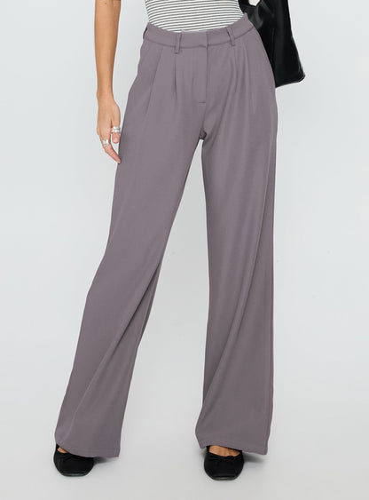 Ambient Wide Leg Pant Grey