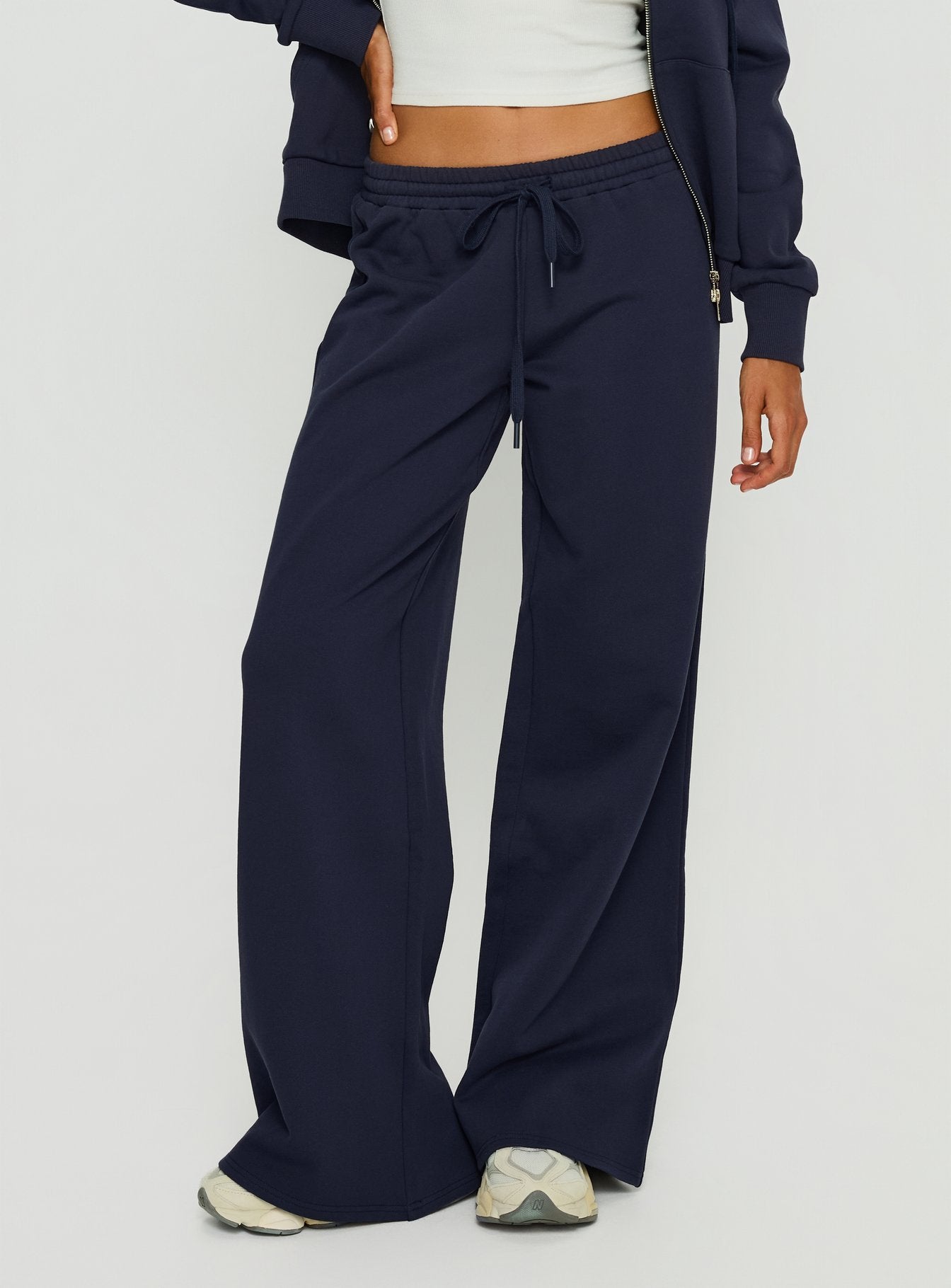 Summits Flared Track Pants Navy