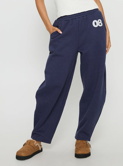 Route 08 Barrel Track Pant Navy
