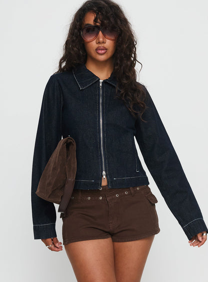 Yuritzi Denim Jacket Indigo