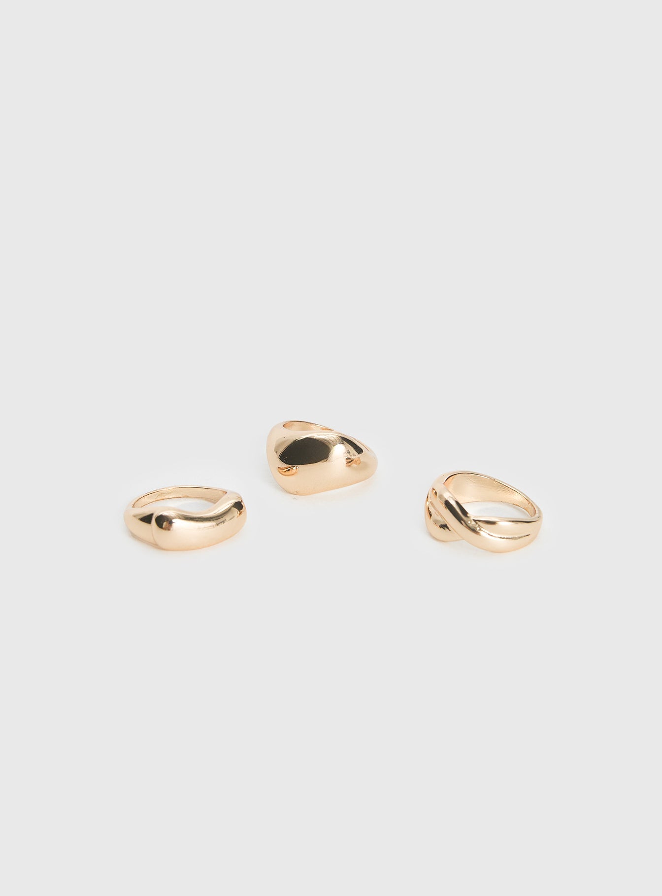 Loveliness Ring Pack Gold