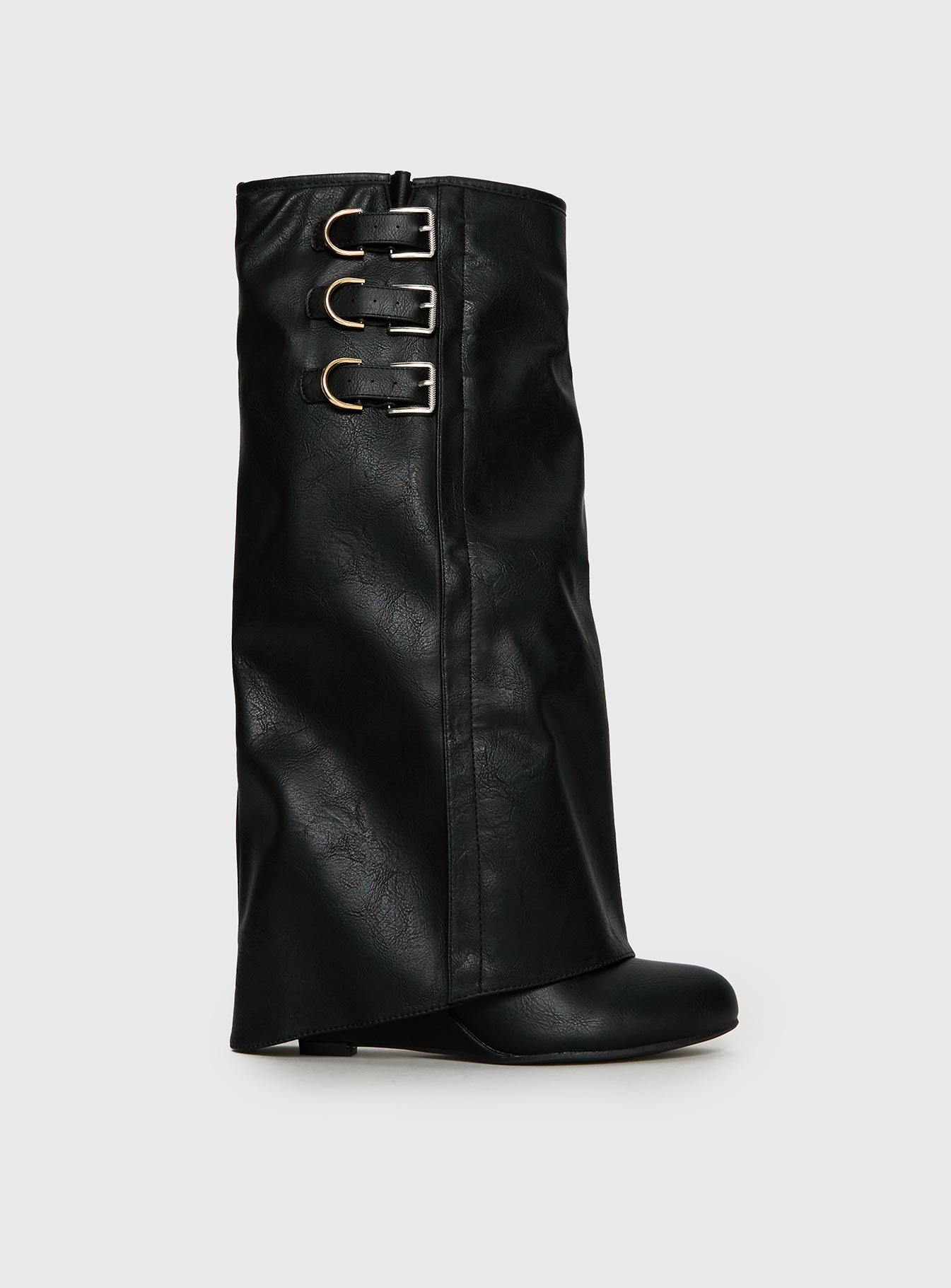 Ritz Knee High Boots Black