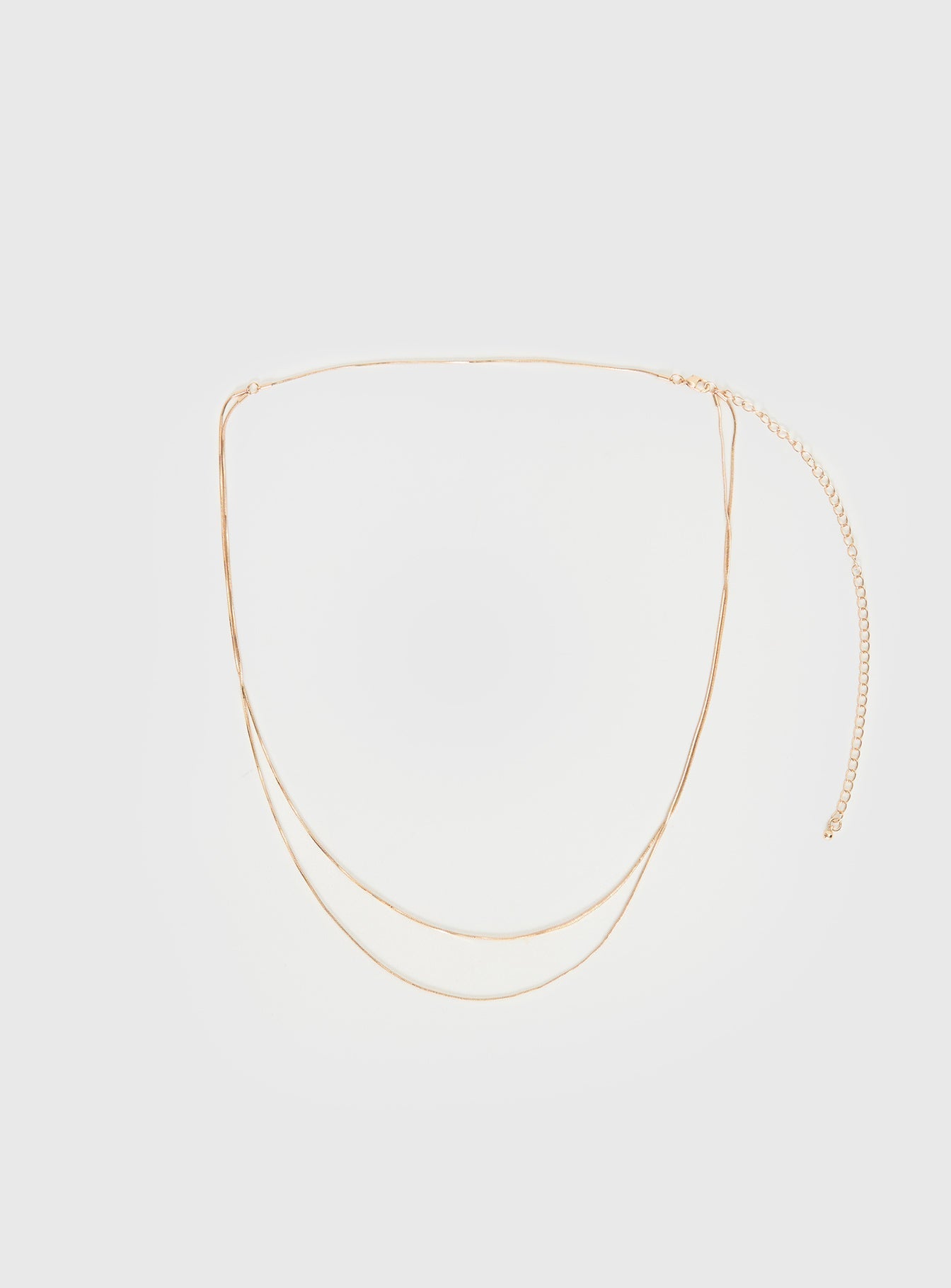 Dressed Up Dainty Chain Belt Gold