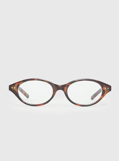 Aguilera Blue Light Glasses Tort