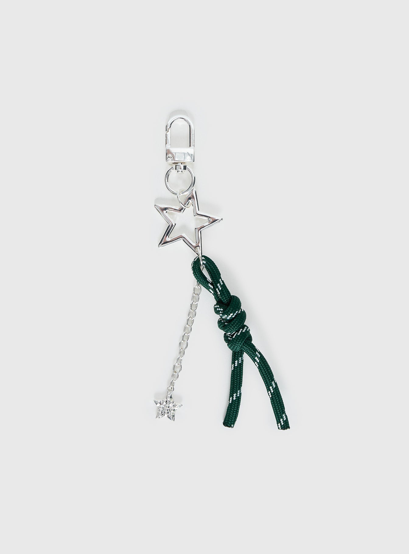 What A Star Keychain Silver