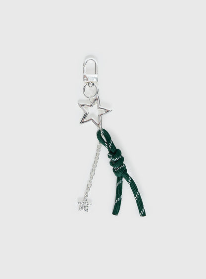 What A Star Keychain Silver