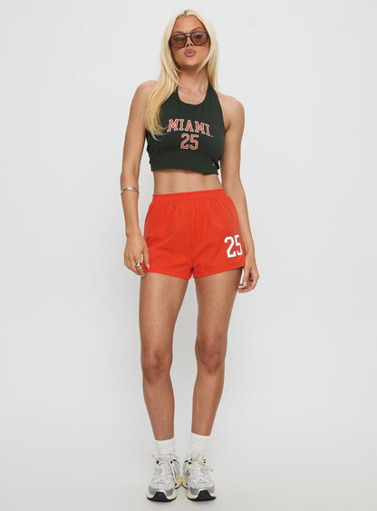 Miami Soffee Shorts Orange