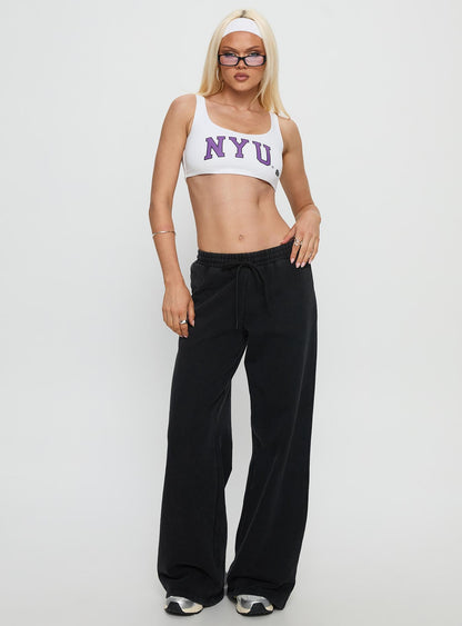 NYU Scoopneck Tank Top White