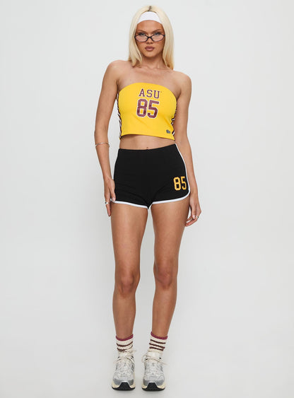 ASU Old School Mini Short Black