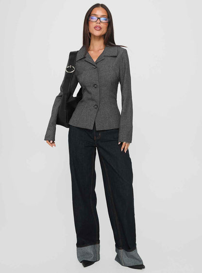 Holley Tweedle Jacket Grey