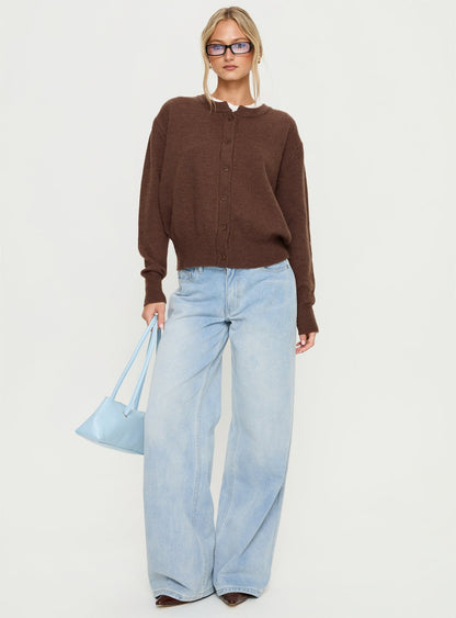 Melancholia Cardigan Chocolate