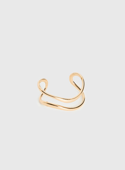 Secret To Love Cuff Gold