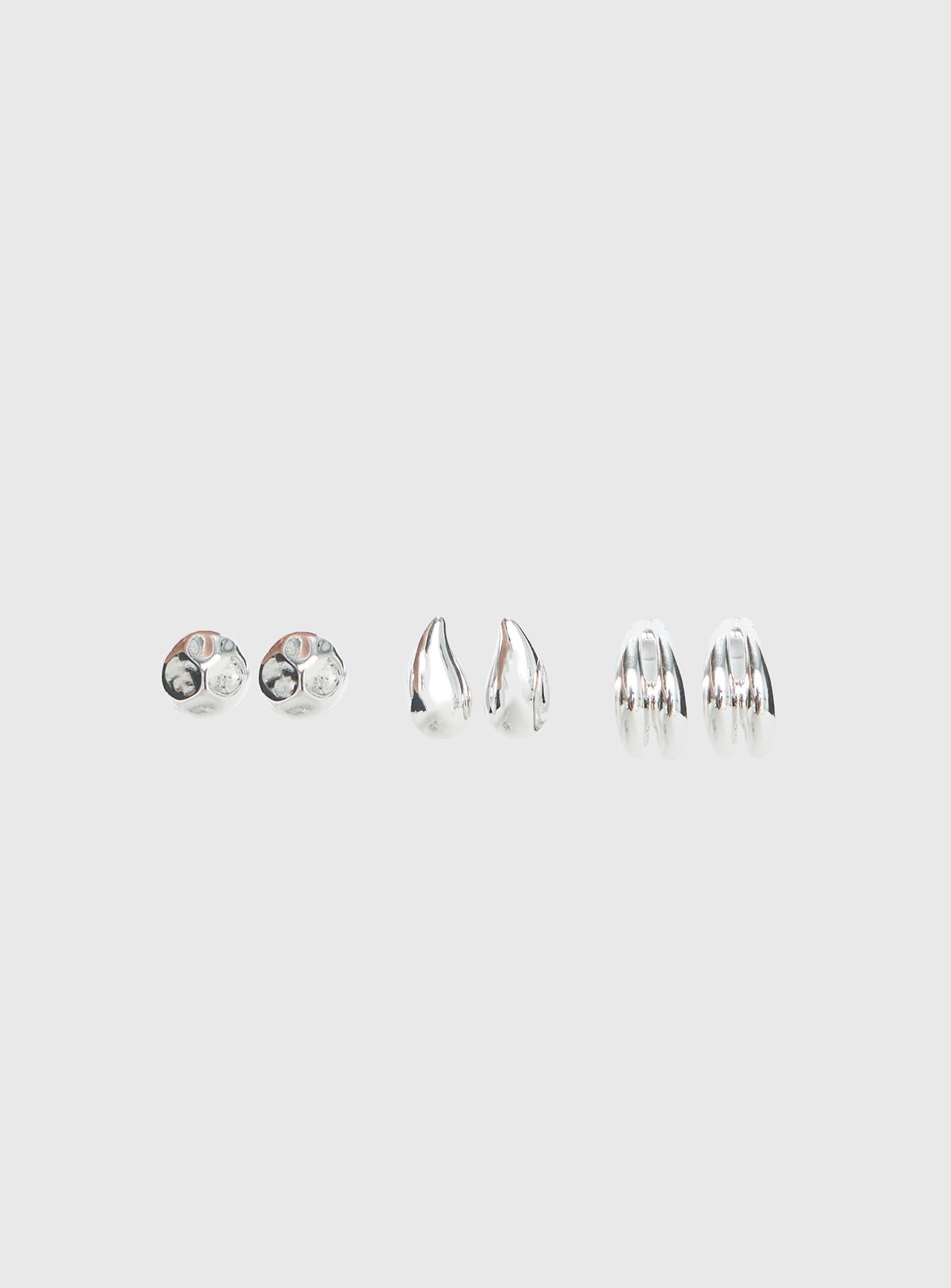 Run The Party Earring Pack Silver