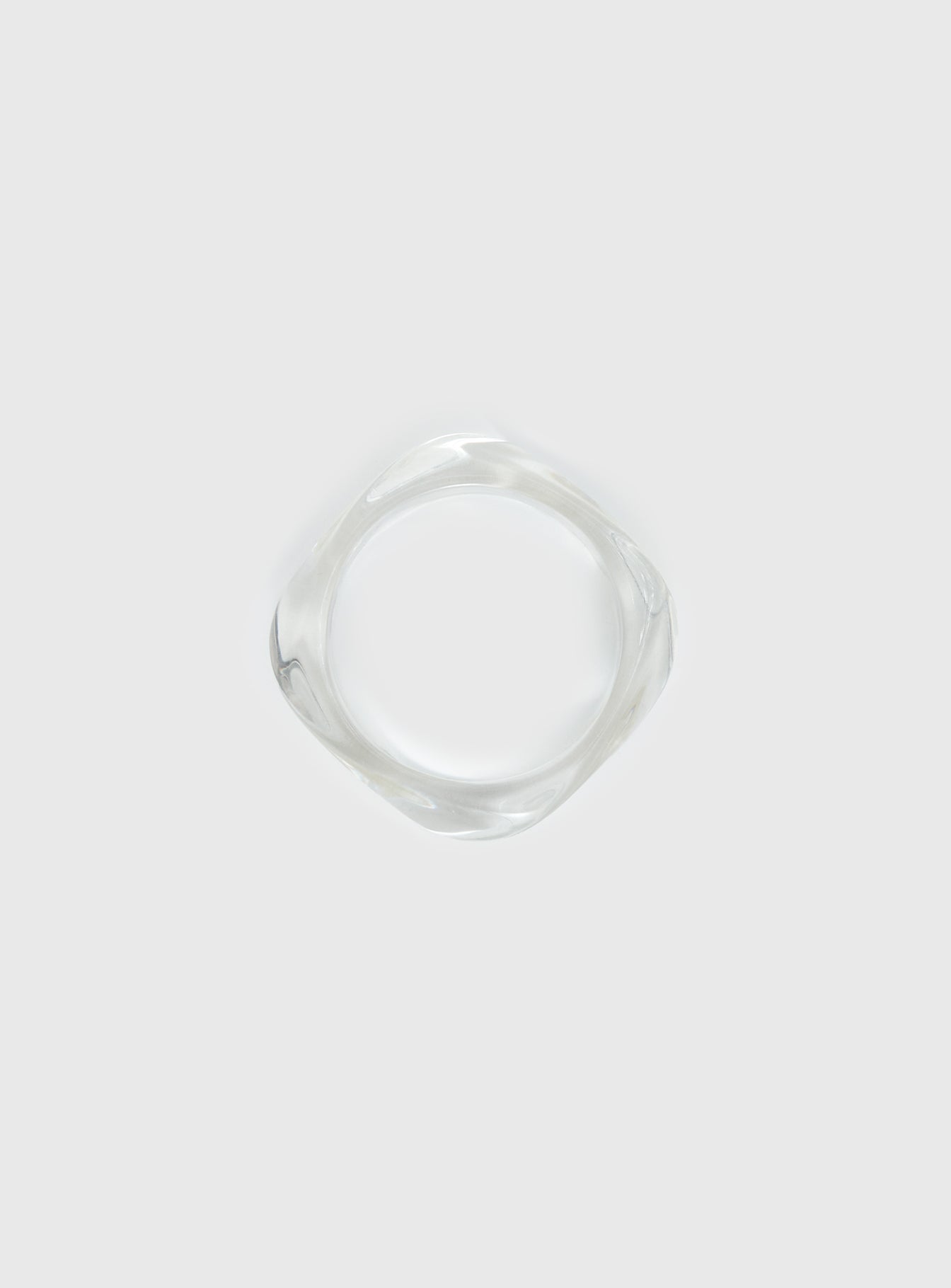 Whirl Resin Cuff Clear