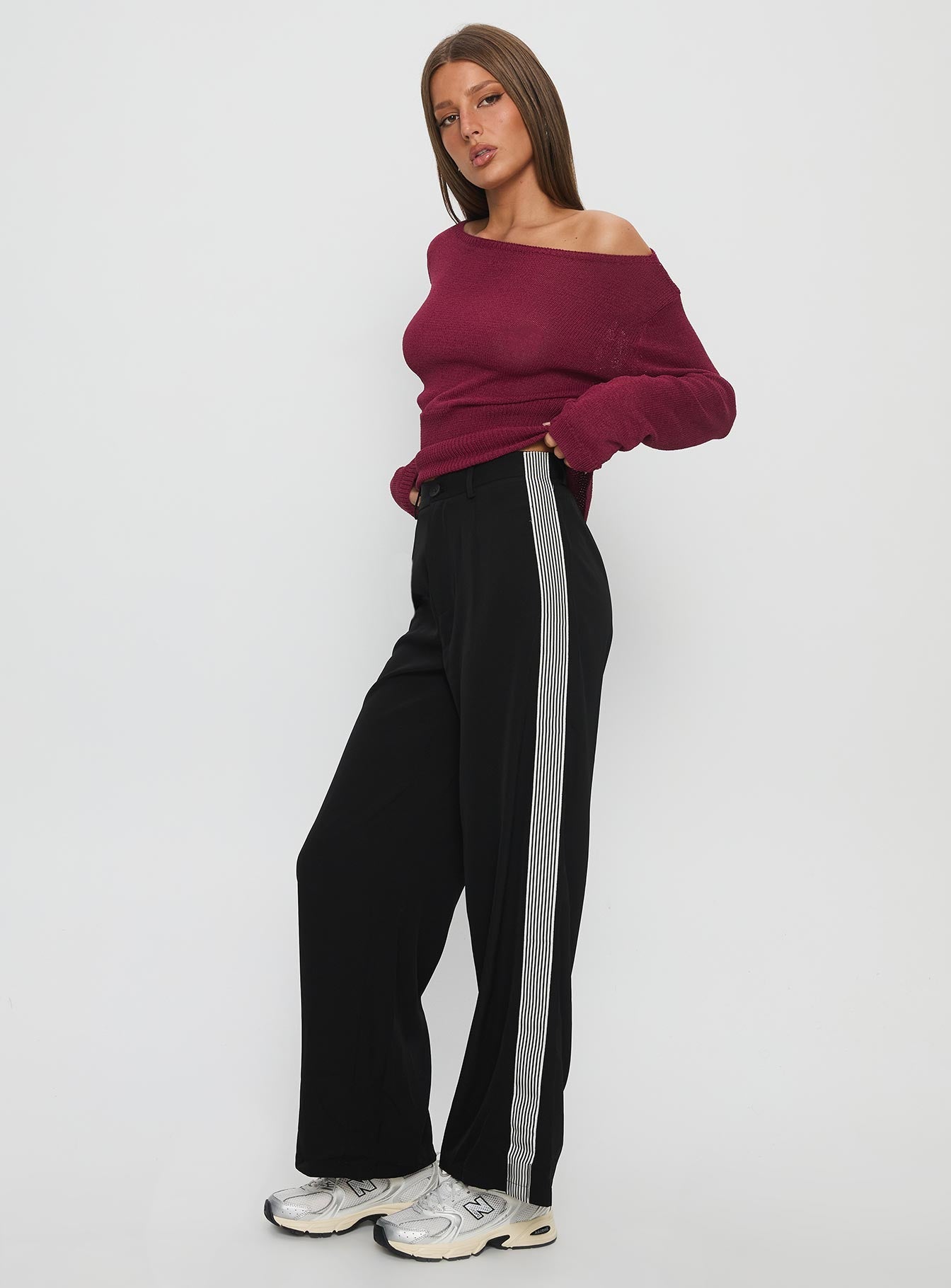 Fusion Tailored Track Pant Black