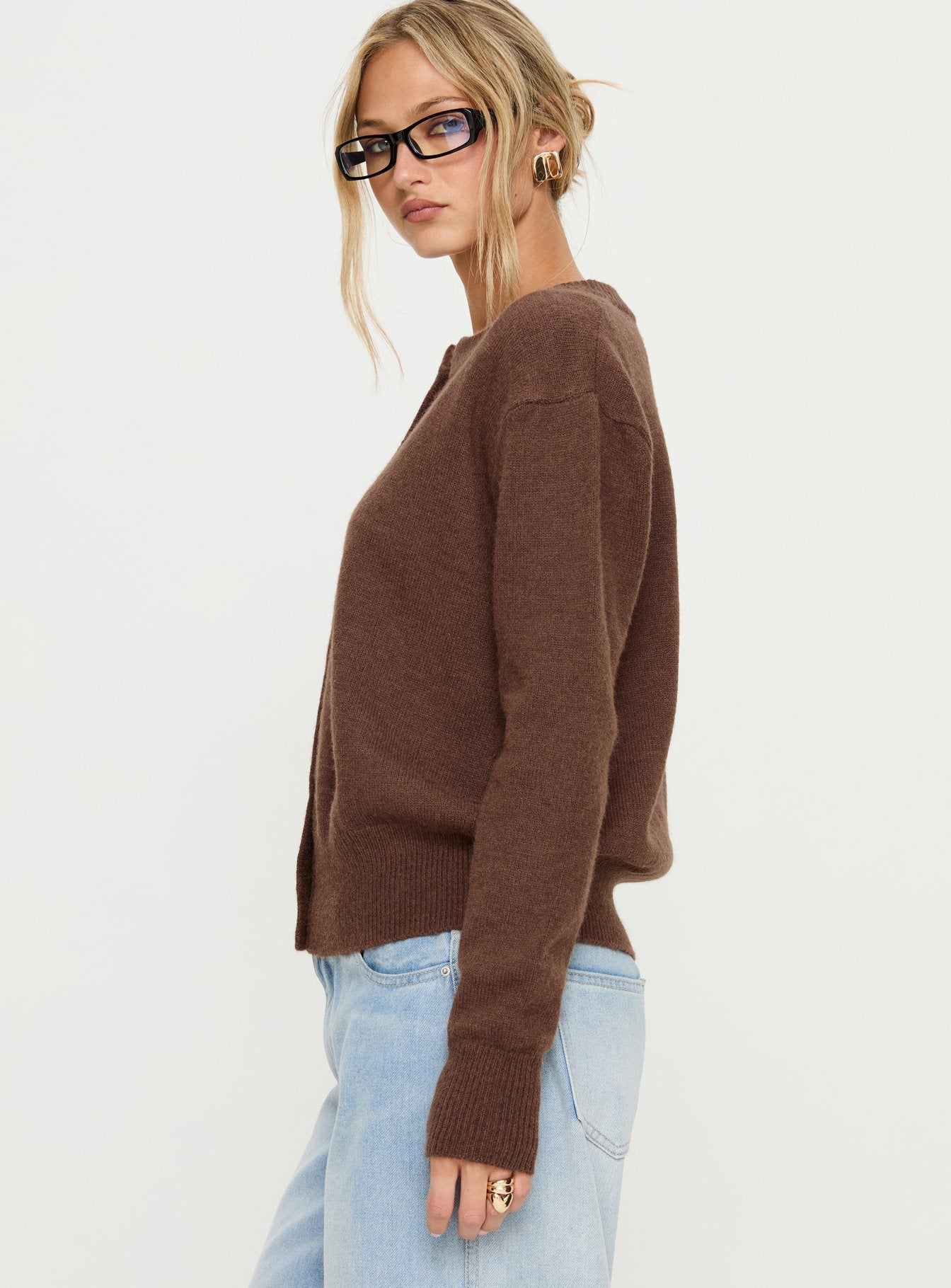 Melancholia Cardigan Chocolate