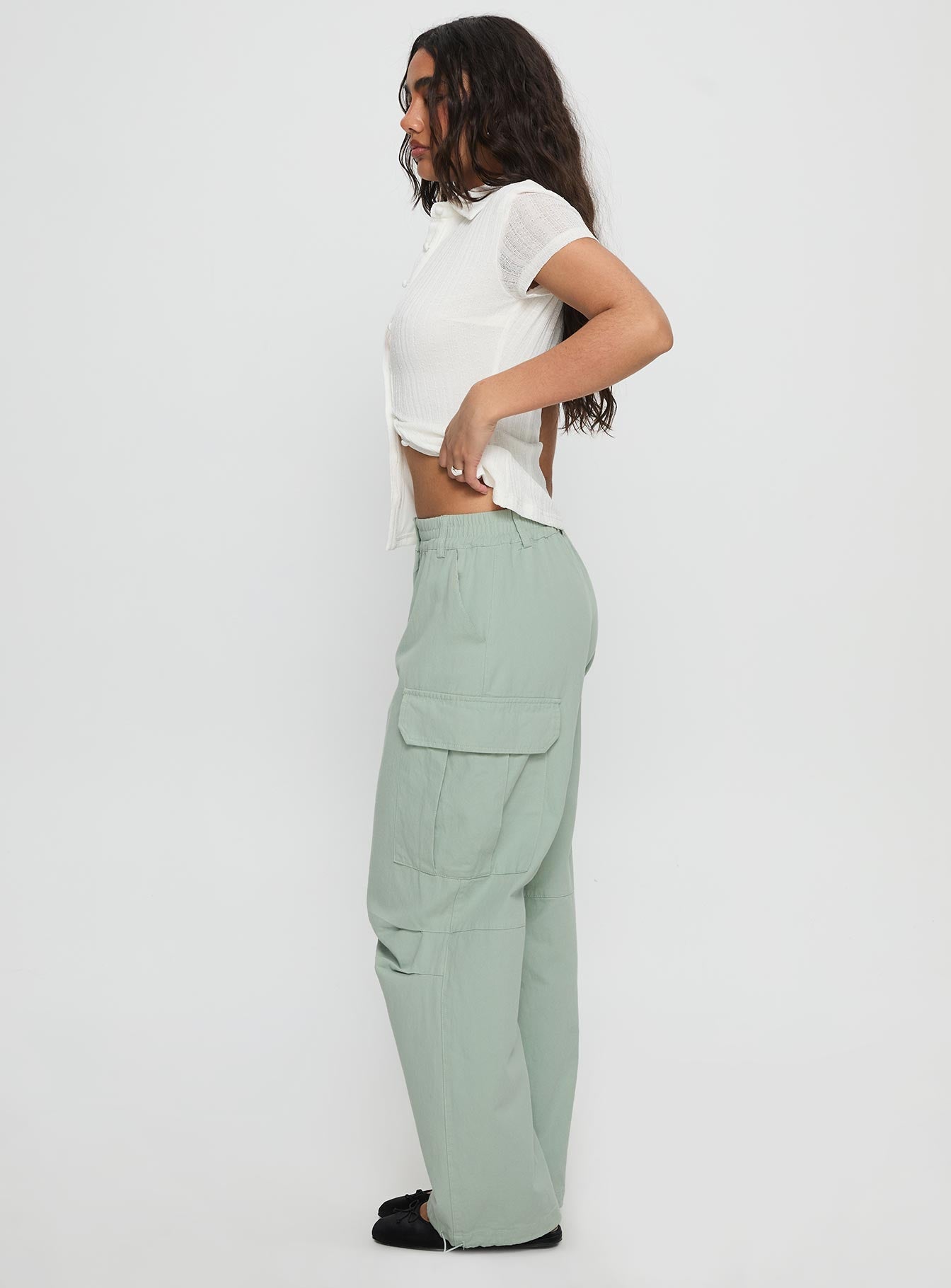 Elanthea Cargo Pants Green