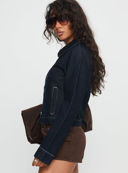 Yuritzi Denim Jacket Indigo