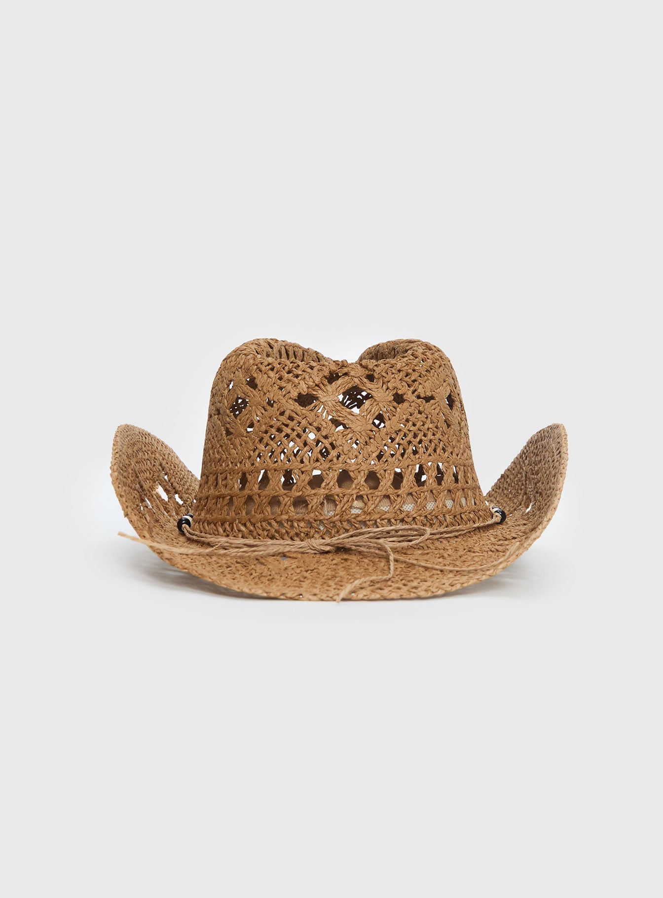 Azuria Straw Cowboy Hat Tan