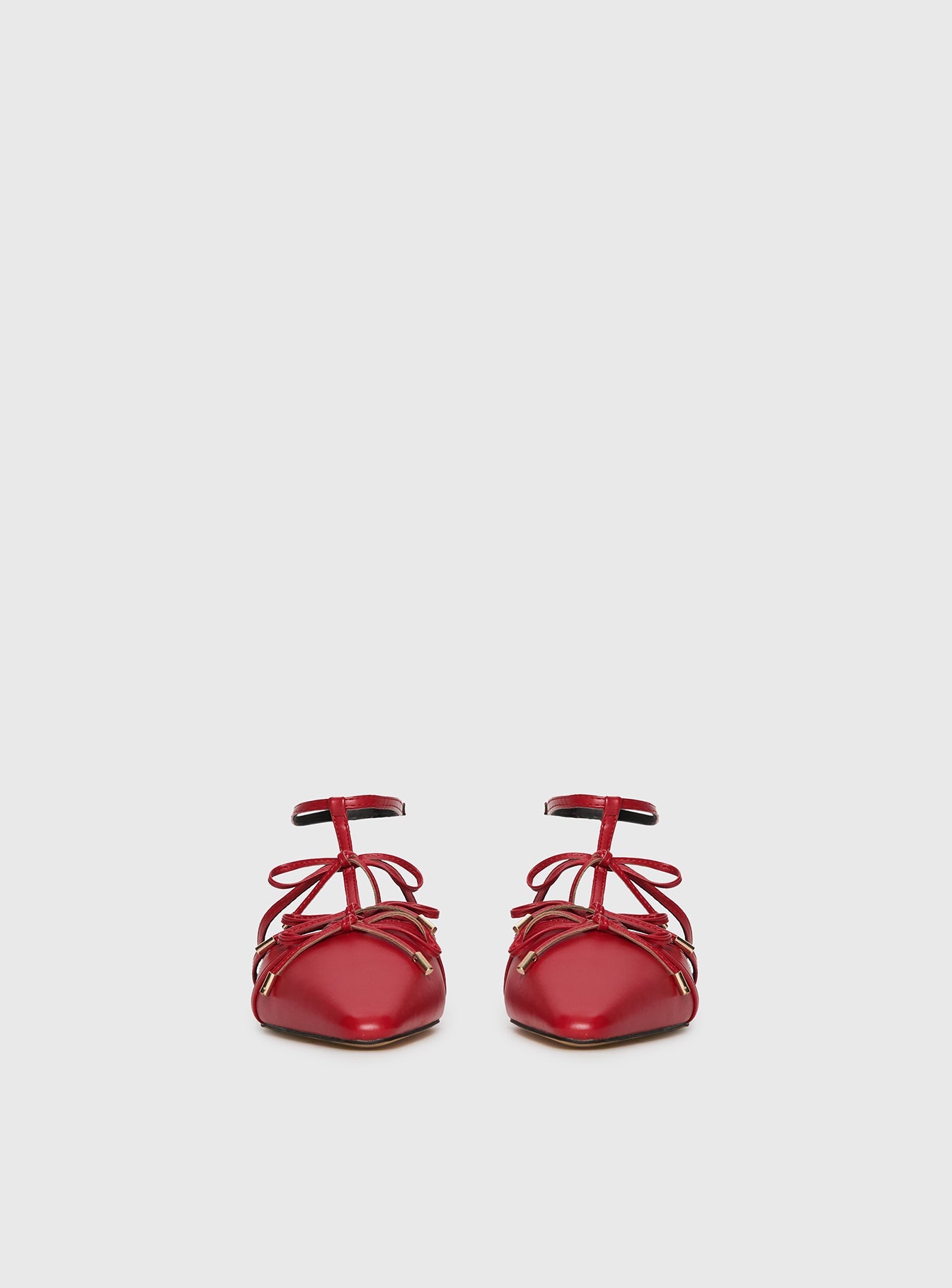 Ballet Club Flats Red