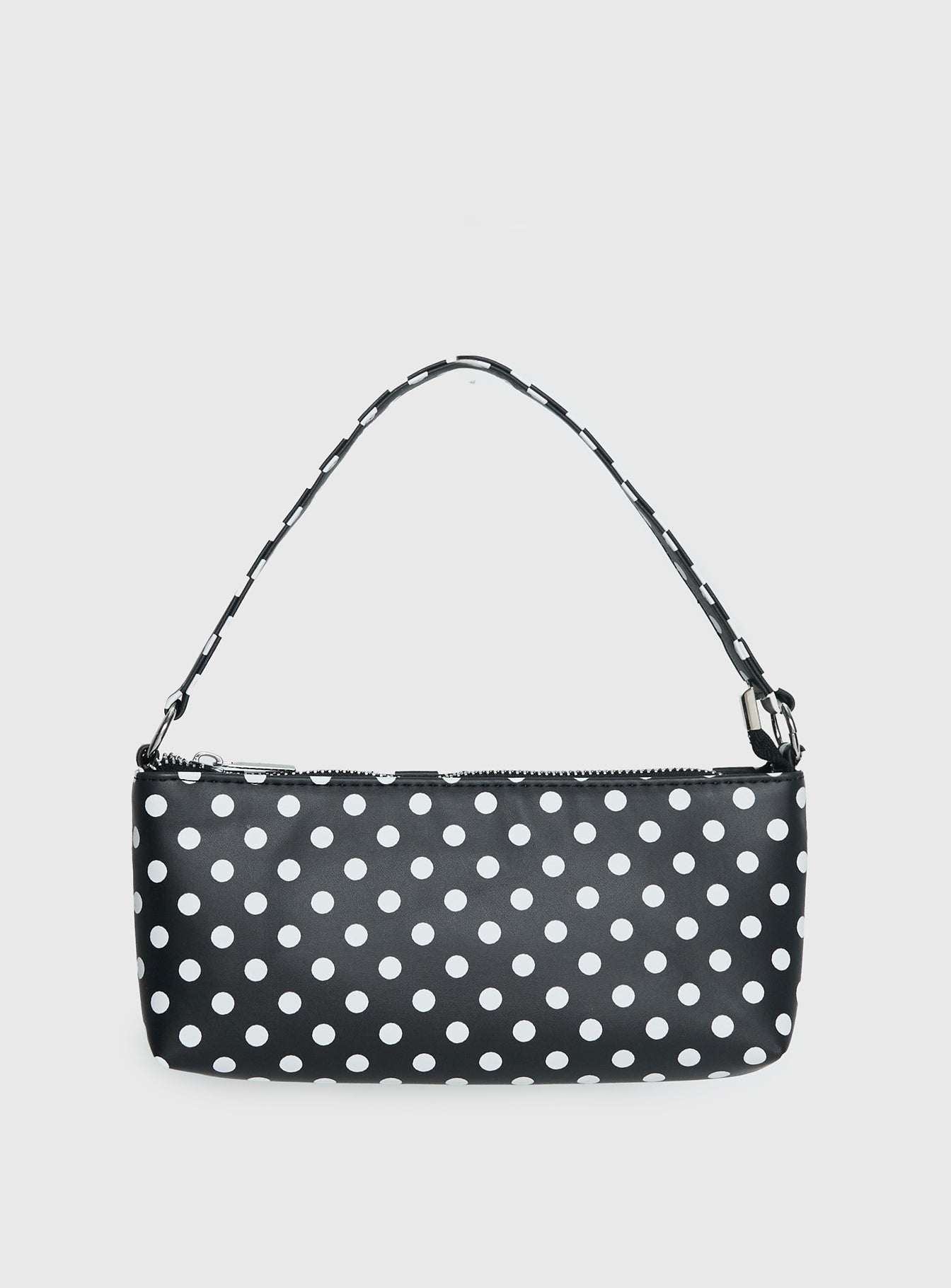 Aire Shoulder Bag Black Polka