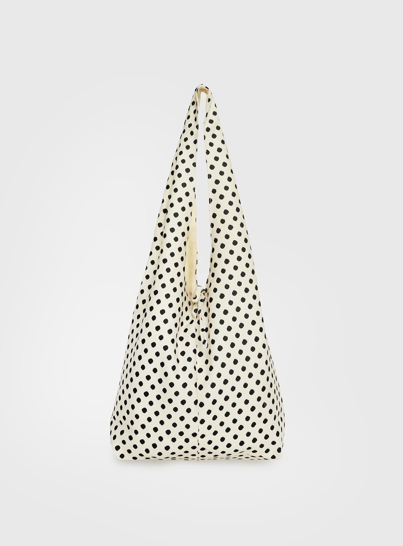 Sunday Sunrise Slouchy Bag White Polka