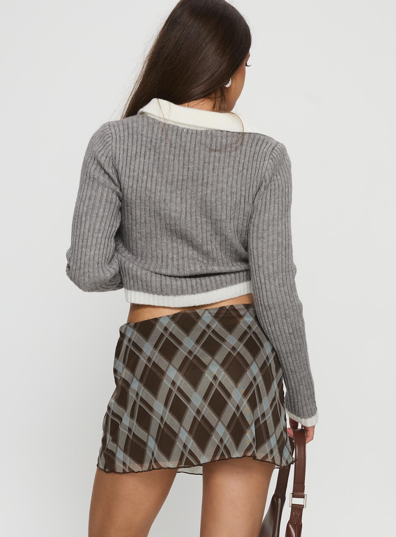 Cordilee Mini Skirt Multi Check