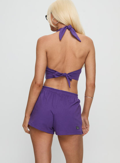 Nyu Soffee Shorts Violet
