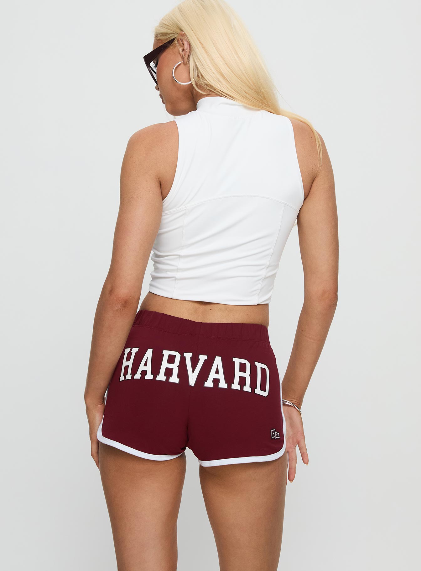 Harvard Old School Mini Short Crimson