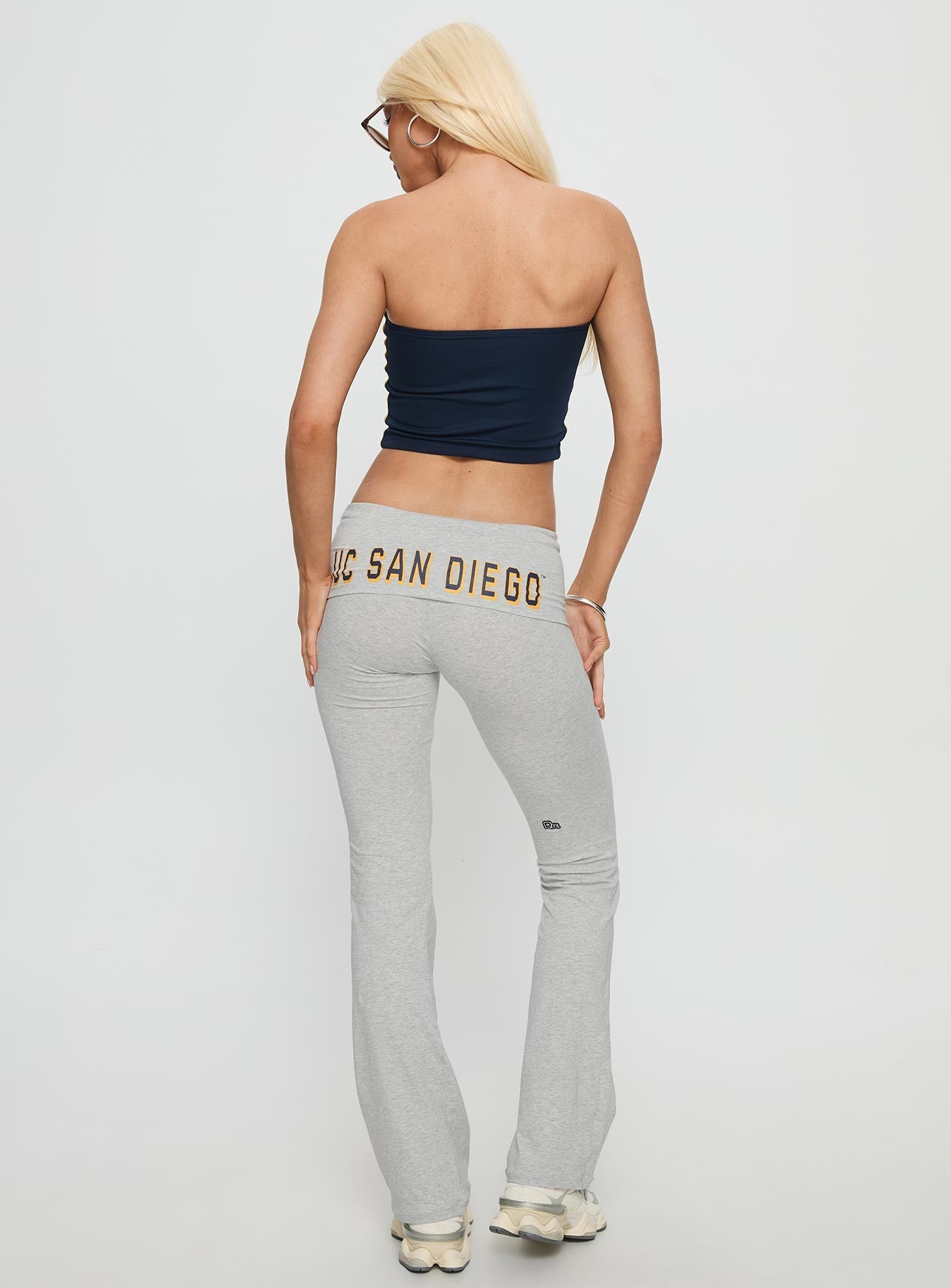 UC San Diego Foldover Pant Heather Grey