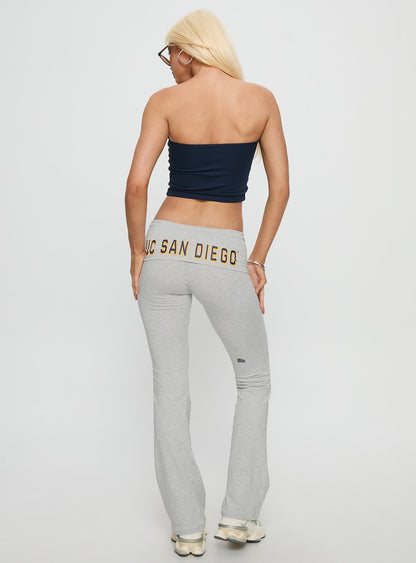 UC San Diego Foldover Pant Heather Grey