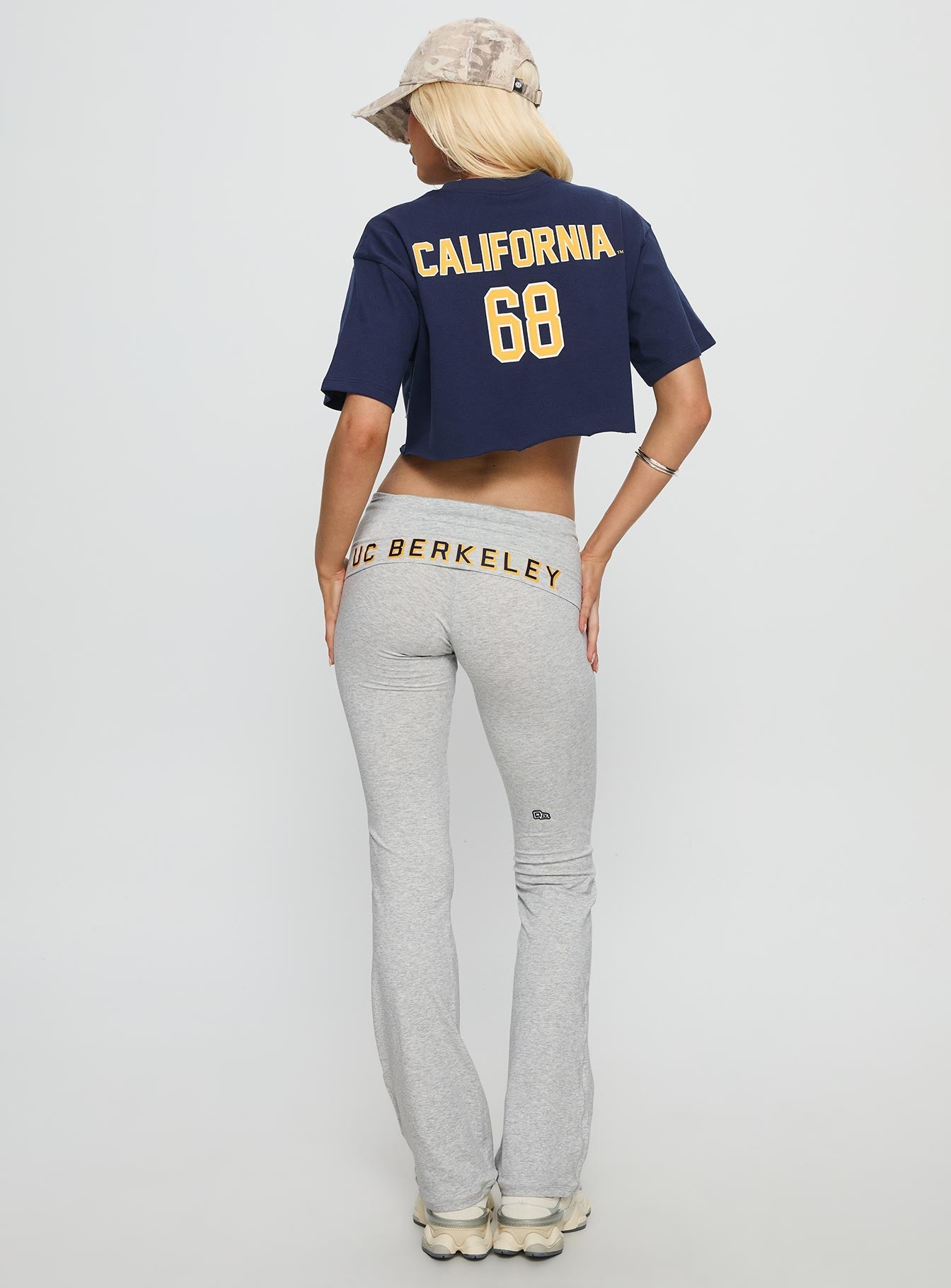 UC Berkeley Foldover Pants Grey