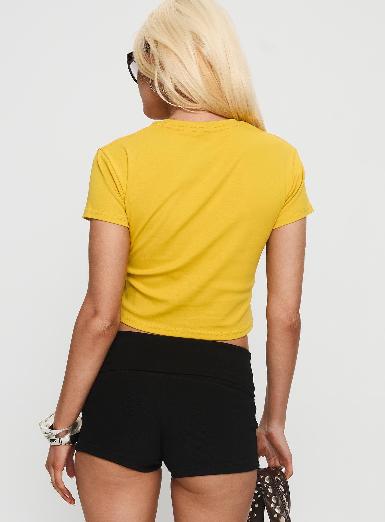 Your Favourite Ex Graphic Top Yellow