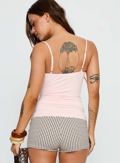 Bet You Wanna Bead Detail Top Pink