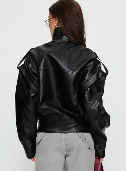 Madame Bomber Jacket Onyx