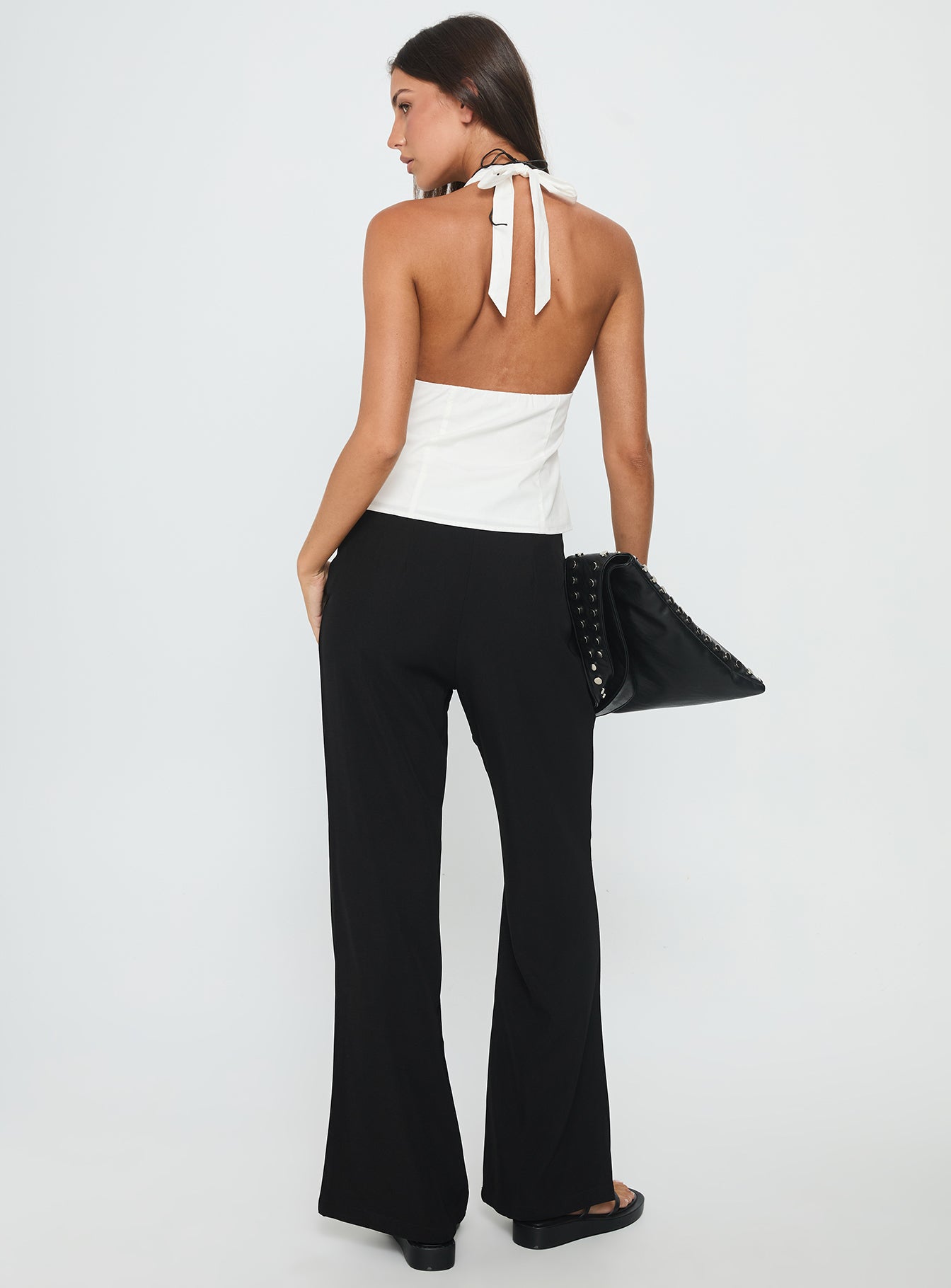 Ambient Wide Leg Pant Black