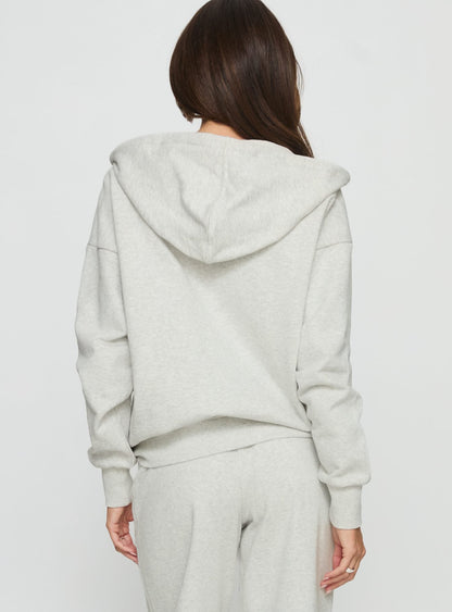 All Day Oversized Hoodie Grey Marle