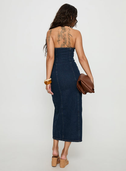 Kenny Maxi Dress Indigo