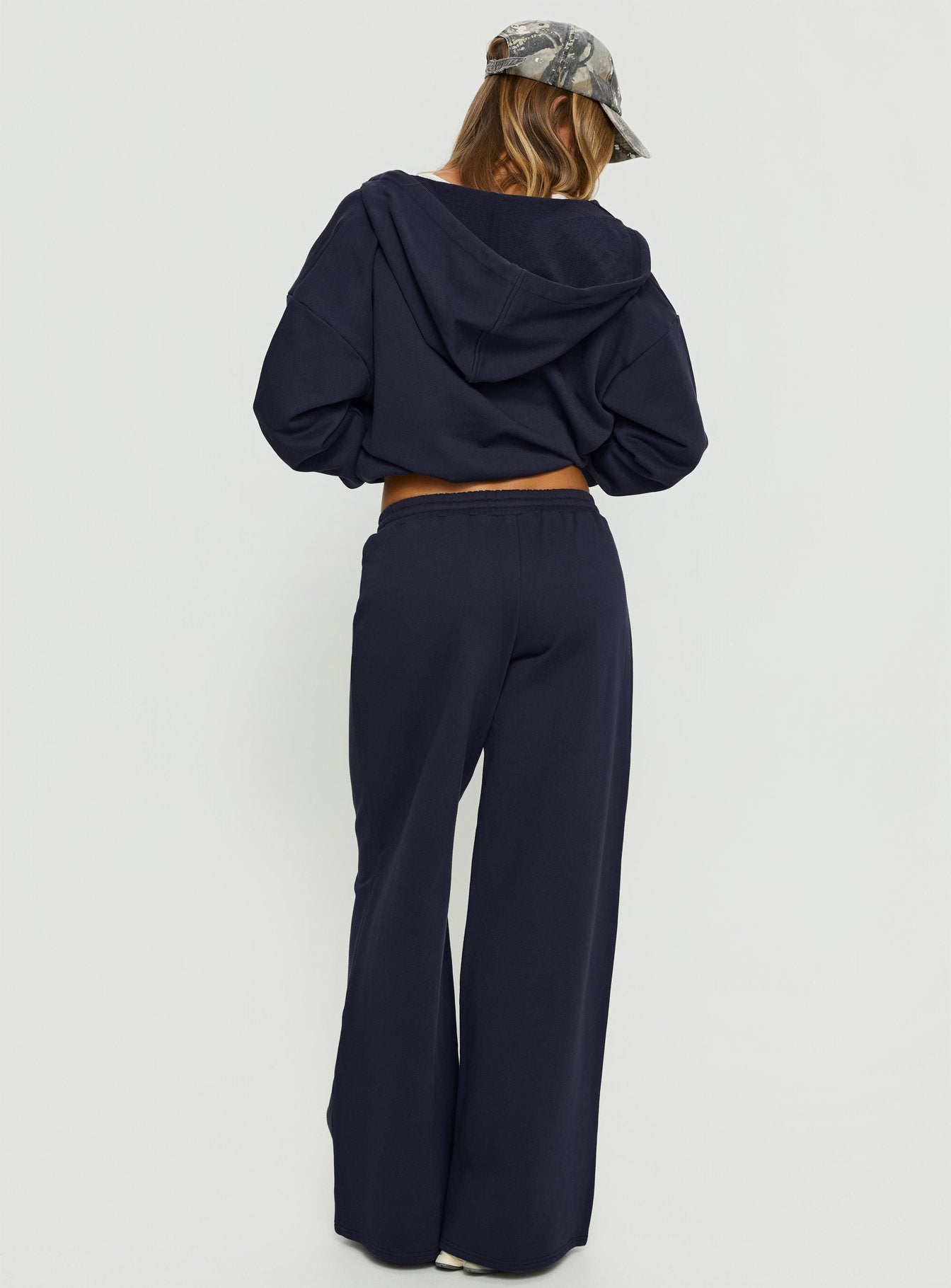 Summits Flared Track Pants Navy